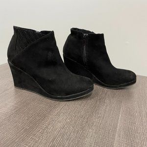 Rampage Women's Ankle Boots, Wedge, Black, Size 7.5